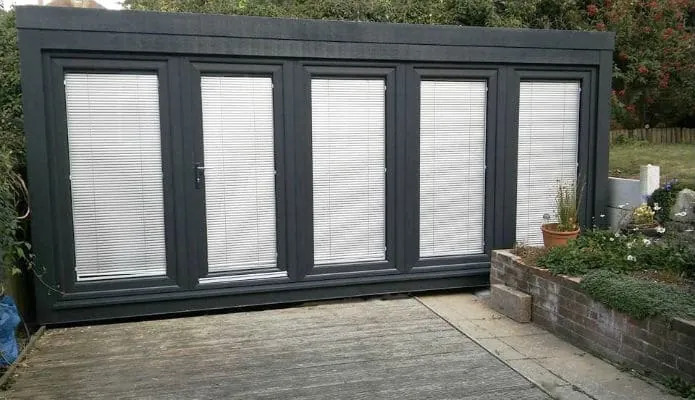 QCB5 Garden Offices — Booths Garden Studios