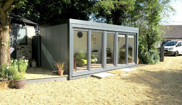 QCB5 Garden Offices — Booths Garden Studios