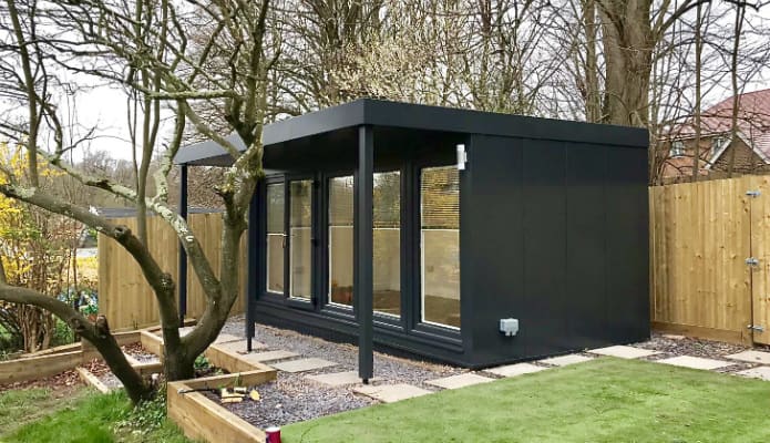 QCB5 with Flyover Roof — Booths Garden Studios