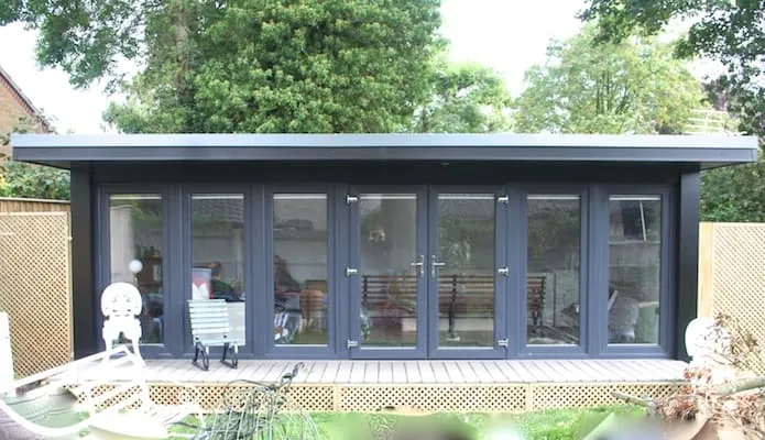 I'd Love a Flyover Roof on My Garden Office