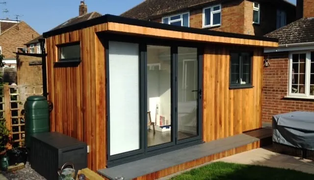 Cedar and Timber Garden Office Maintenance