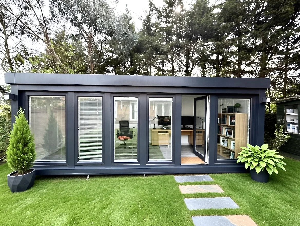 20ft × 8ft rentable QCB5 garden office